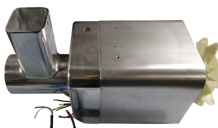 Двигатель с редуктором в сборе, НМ-22 220V №3